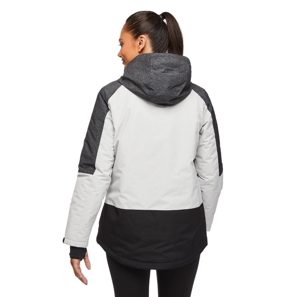 Athletic Works Grey Black Winter Ski Jacket Size 4X - Picture 4 of 16